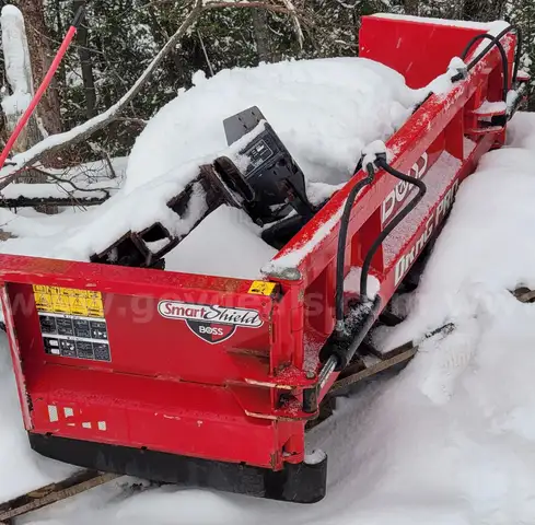 Boss Drag Pro, Snow back blade for truck