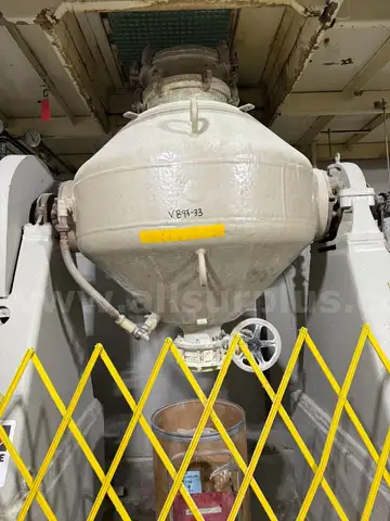 21 Cubic Foot TeflonLined Double Cone Dryer/Blender