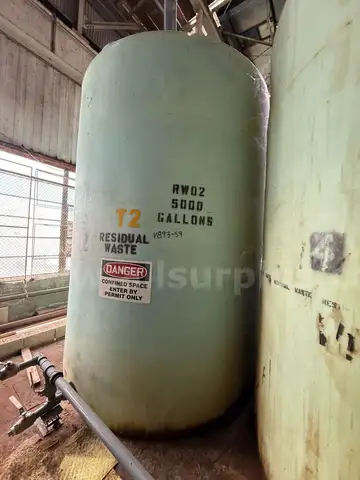 5,000 Gallon Polyethylene Tank