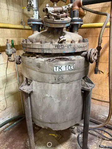 50 Gallon Glass Lined Receiver/Tank