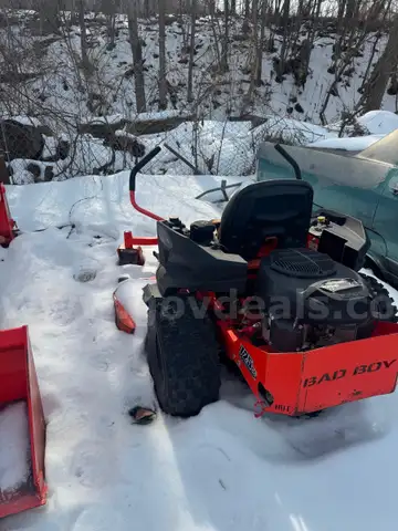 54” bad boy mower