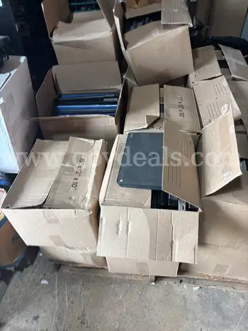 20 boxes of laptops and chromebooks