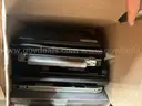 20 boxes of laptops and chromebooks