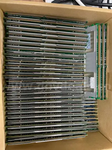 Lot of 62 DDR2 PC2-5300F ECC FB-DIMM Server Memory Modules – 512MB & 1GB – HP Compatible