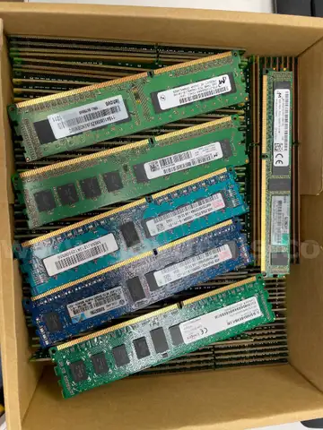Lot of 128 DDR3 Memory Modules – Mixed Capacities (1GB–8GB) – PC3 / PC3L / RDIMM & UDIMM