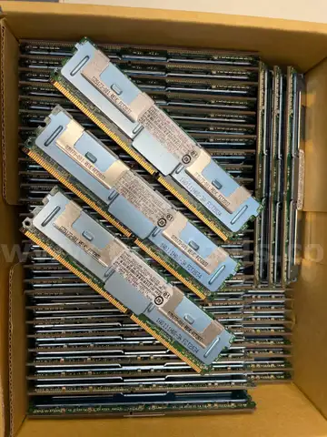 Lot of 64 Smart 4GB DDR2 PC2-5300F ECC FB-DIMM Server Memory Modules – HP Compatible