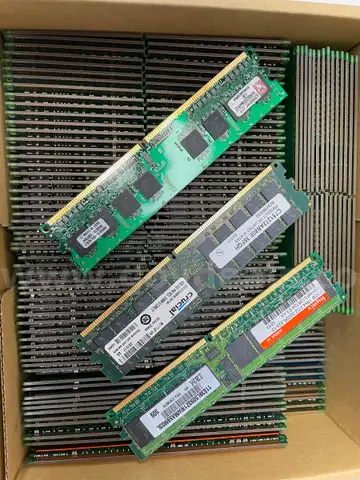 Lot of 154 DDR2 Memory Modules – Mixed Capacities, Speeds & Brands (PC2-3200 / 4200 / 5300 / 6400)