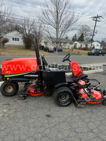 Jacobsen AR-3 Contour Rotary 3 Deck Mower 3WD Kubota Diesel