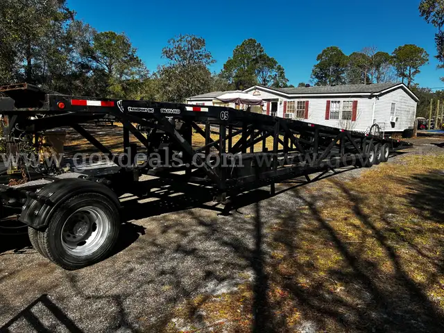 50ft 3-4 car hauler trailer