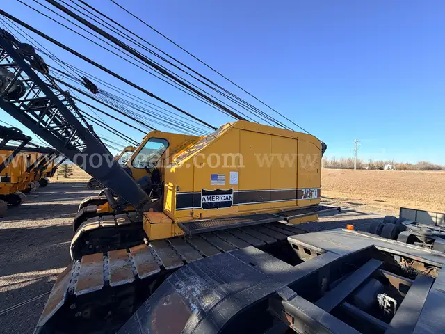 1968 American 7250 60 Ton Crawler Crane
