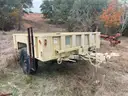 Military 3/4 Ton Aluminum LTT Cargo Trailer M1101