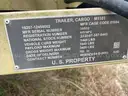Military 3/4 Ton Aluminum LTT Cargo Trailer M1101