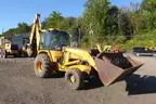 1986 John Deere 710B 4WD Loader Backhoe