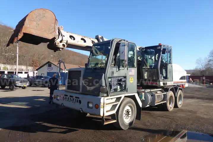 2007 Gradall XL4100 II GW-460-41 T/A Wheeled Excavator