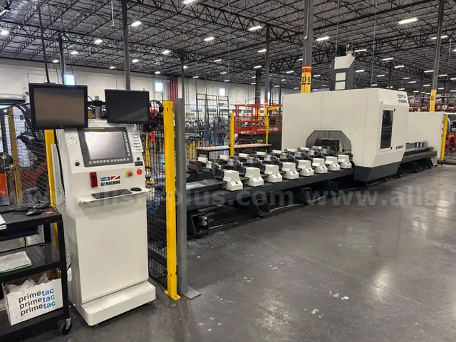 2021 OZ Machine Garnet 8000 4 Axis CNC Machining Center