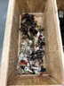 Crate of Foot Pedals and Regulators