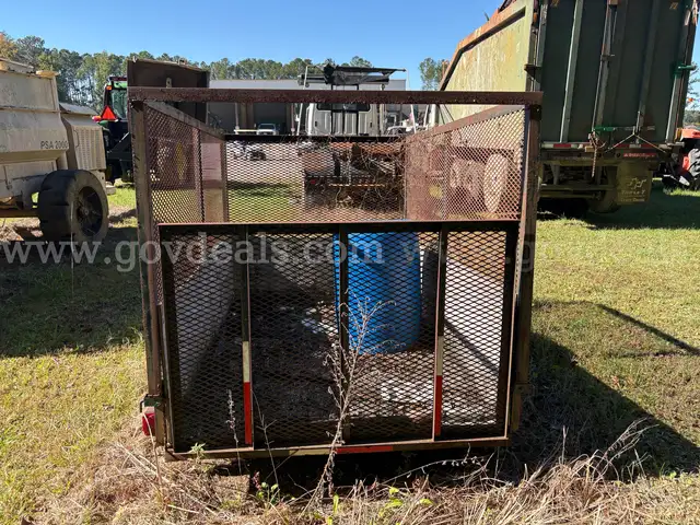 Leonard 4x8 Mesh Trailer with Ramp