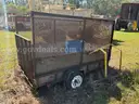 Leonard 4x8 Mesh Trailer with Ramp
