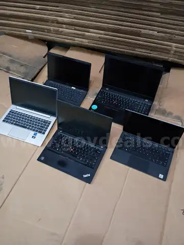 Lot of 5 Laptops