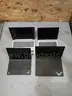 Lot of 4 Laptops