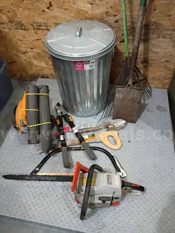 Lot of Yard Tools