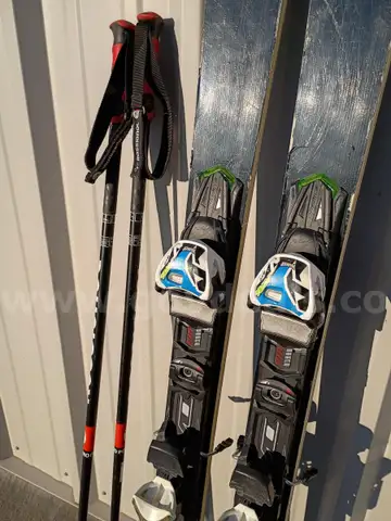 Nordica Skiis and poles