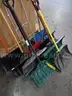 Lot of Assorted Snow Shovels