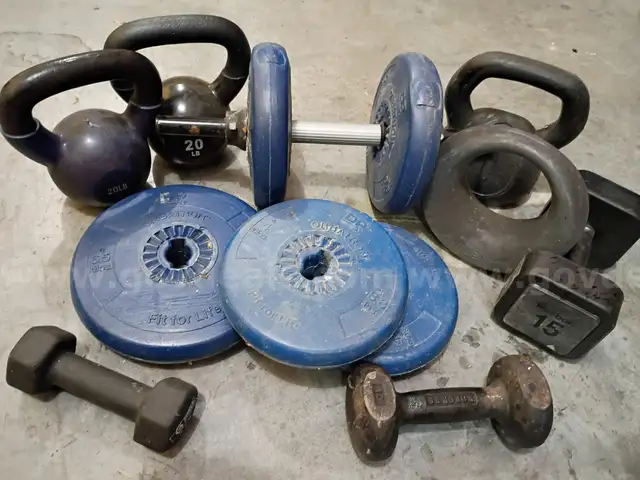 Lot of Free Weights