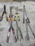 Shears, Loppers and hand saws.