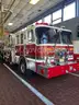 1998 KME Aerial Cat 95ft Tower Ladder Fire Truck
