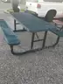 PICNIC TABLE SLIGHTLY DAMAGED