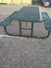 PICNIC TABLE SLIGHTLY DAMAGED
