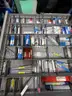 2 ea. Lista Tool Storage Cabinet With Tungsten Carbide Inserts And Assorted Cutting Tools