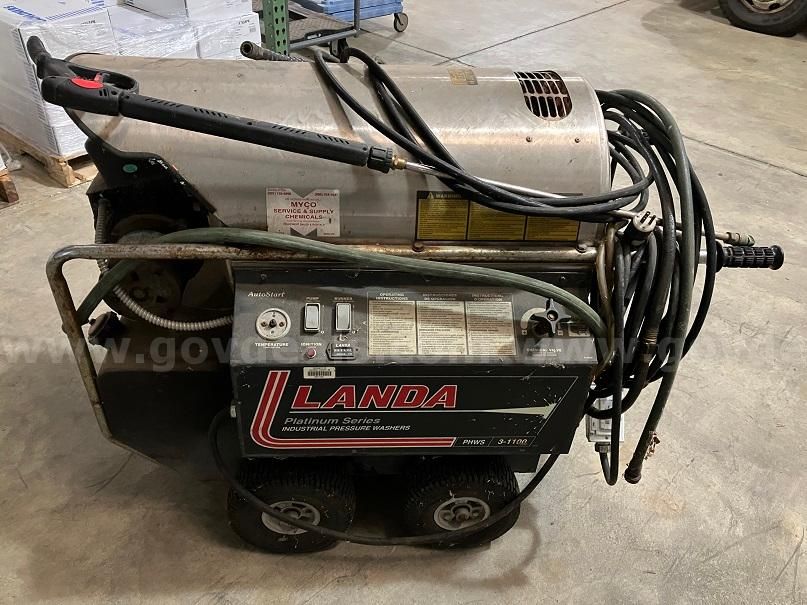 Diesel Electric Pressure Washer GovDeals   3105 1234 1 