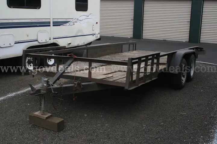 2000 AZ-Tex Flatbed Trailer