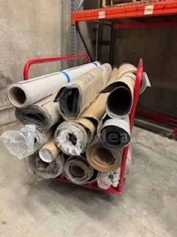 2 Racks of new carpet