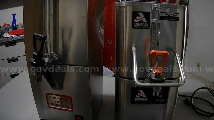 lot of 2 food service Coffee warmers