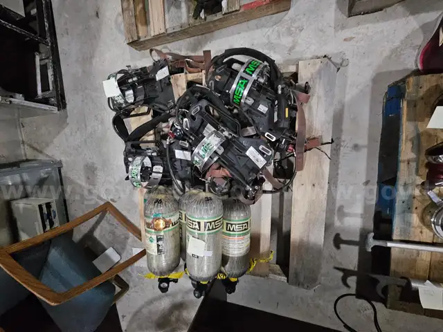 MSA Aspirator Frames and MSA SCBA Bottles