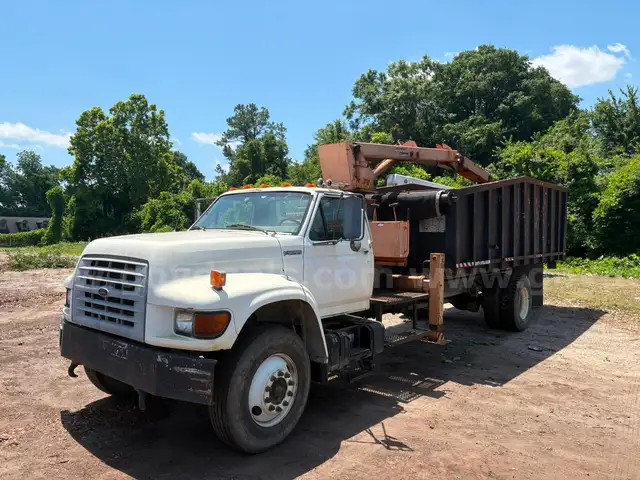 1998 Ford F800 Grapple Truck