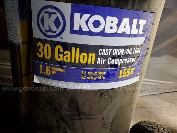 Kobalt Air Compressor | AllSurplus