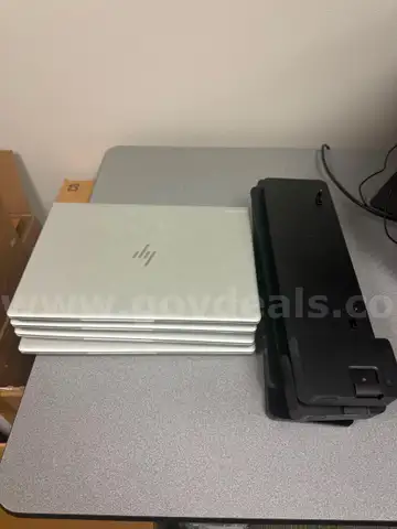 4 HP EliteBook 840 laptops
