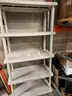 Plastic shelves