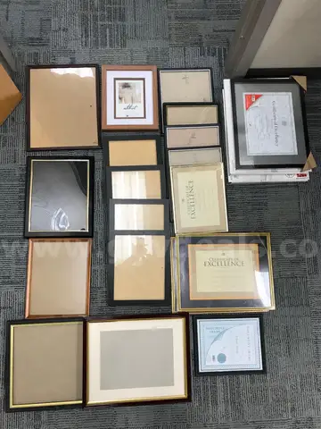 Picture Frames, Various Sizes/Styles