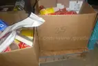 90 rolls of various hazmat stickers