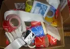 90 rolls of various hazmat stickers
