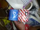 90 rolls of various hazmat stickers