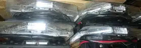 Whelen light bars and equipment for controls large lot of items