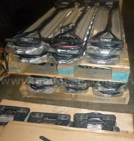 Whelen light bars and equipment for controls large lot of items