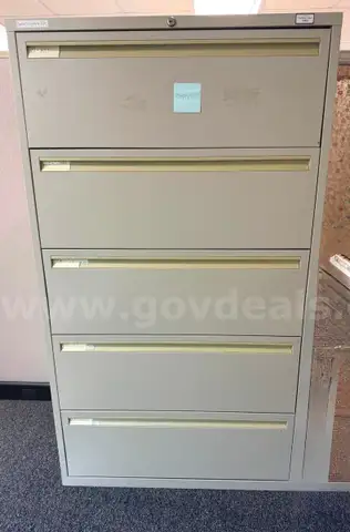 5-Drawer Used Filing Cabinet