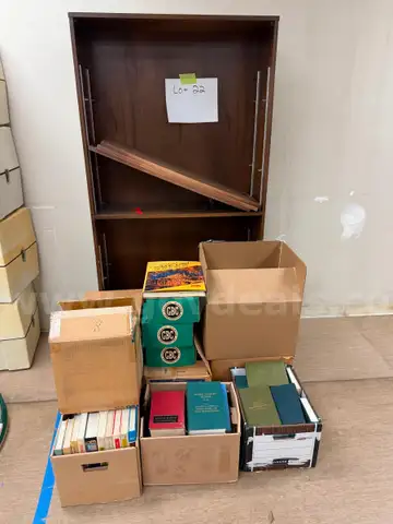 Bookcase &#x26; Books (Lot #22)